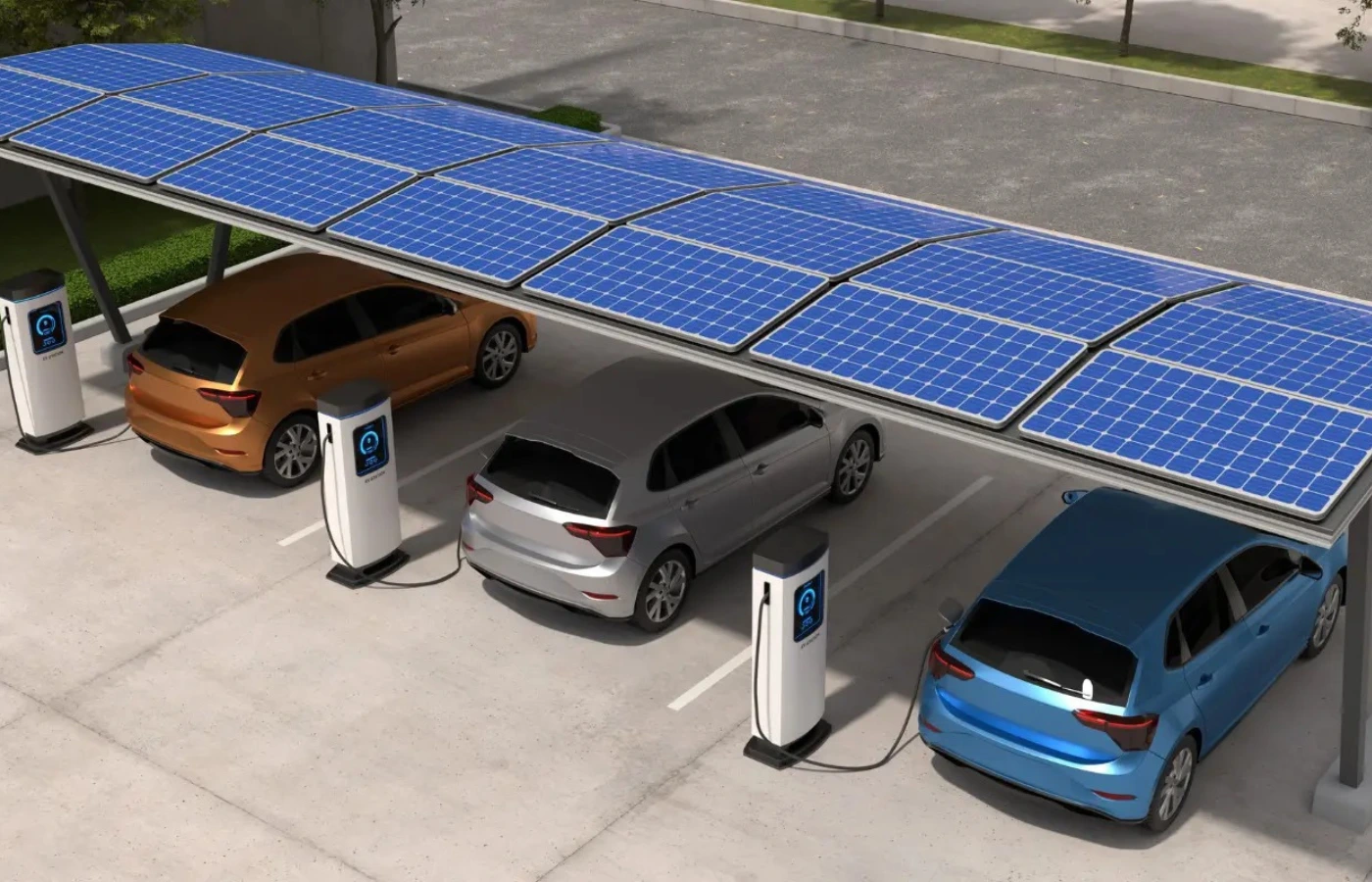 Solar Powered EVs 
